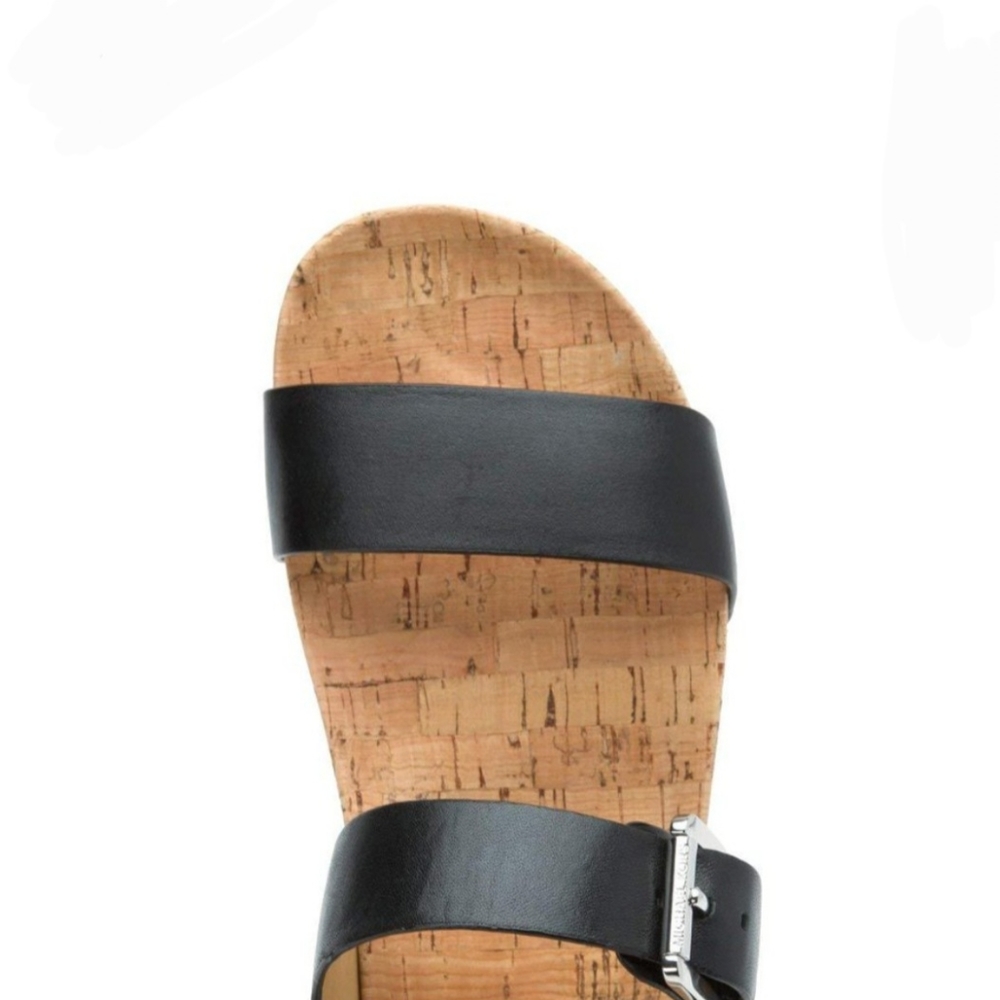 Michael Kors Judie Flatform Treaded Sandals Black - Picture 4 of 12